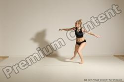 Modern dance poses of Anavi