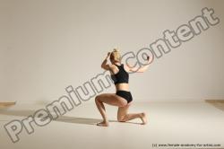 Modern dance poses of Anavi