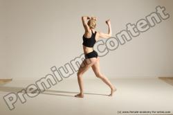 Modern dance poses of Anavi