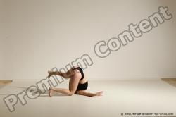 Modern dance poses of Anavi