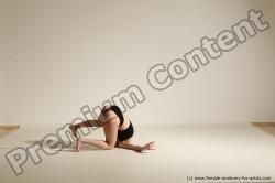 Modern dance poses of Anavi