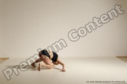 Modern dance poses of Anavi