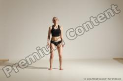 Modern dance poses of Anavi