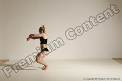 Modern dance poses of Anavi