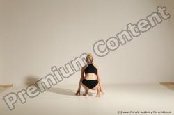 Modern dance poses of Anavi