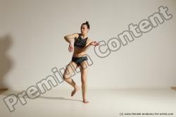 Modern dance poses of Rea