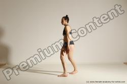 Modern dance poses of Rea