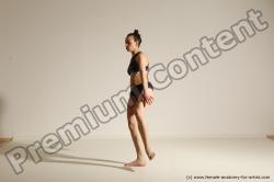 Modern dance poses of Rea