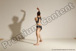 Modern dance poses of Rea