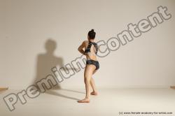 Modern dance poses of Rea