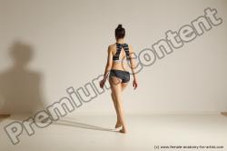 Modern dance poses of Rea