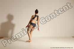 Modern dance poses of Rea