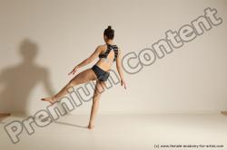 Modern dance poses of Rea