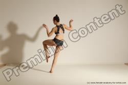 Modern dance poses of Rea