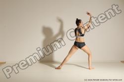 Modern dance poses of Rea