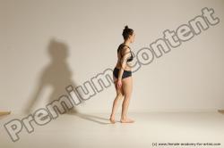 Modern dance poses of Rea