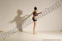 Modern dance poses of Rea