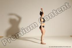 Modern dance poses of Rea
