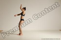 Modern dance poses of Rea