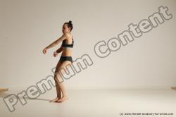Modern dance poses of Rea