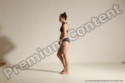 Modern dance poses of Rea