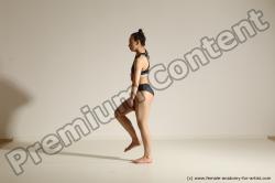 Modern dance poses of Rea