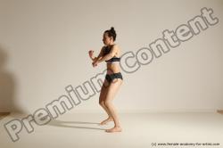 Modern dance poses of Rea