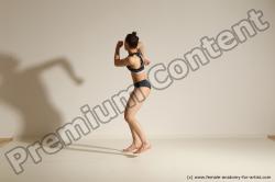 Modern dance poses of Rea