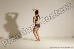 Modern dance poses of Rea