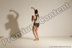 Modern dance poses of Rea