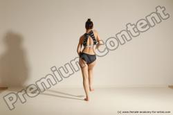 Modern dance poses of Rea