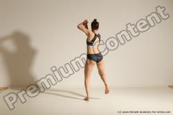Modern dance poses of Rea