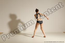 Modern dance poses of Rea