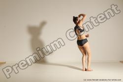 Modern dance poses of Rea