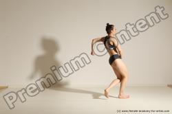 Modern dance poses of Rea