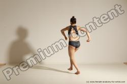 Modern dance poses of Rea