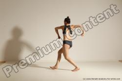 Modern dance poses of Rea