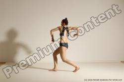 Modern dance poses of Rea