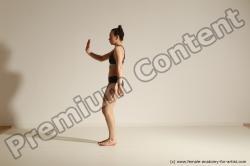 Modern dance poses of Rea