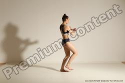 Modern dance poses of Rea