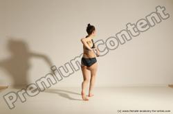 Modern dance poses of Rea