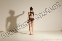 Modern dance poses of Rea