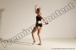 Modern dance poses of Anavi