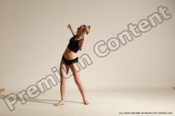 Modern dance poses of Anavi