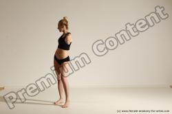 Modern dance poses of Anavi