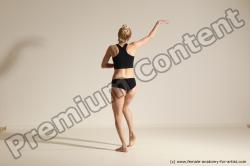 Modern dance poses of Anavi