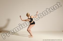 Modern dance poses of Anavi