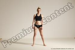 Modern dance poses of Anavi