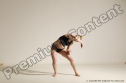 Modern dance poses of Anavi