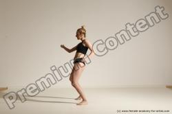 Modern dance poses of Anavi